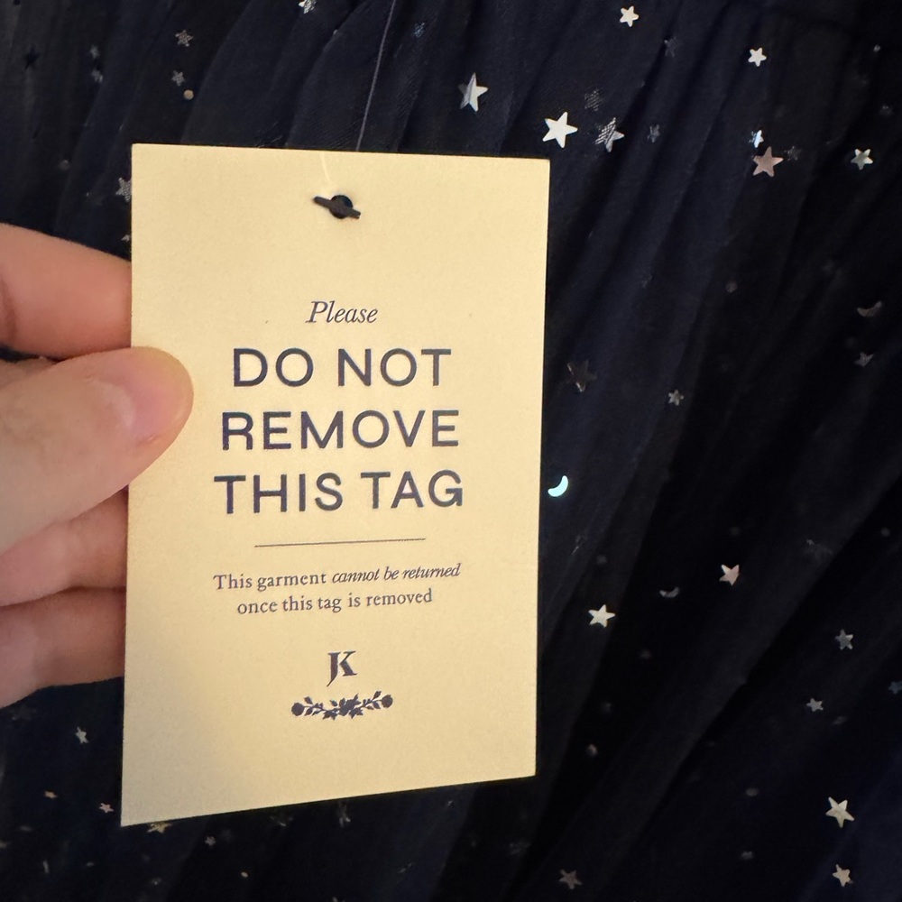 NWT JessaKae Celestial Moon Stars Stardust Dress - Picture 9 of 13